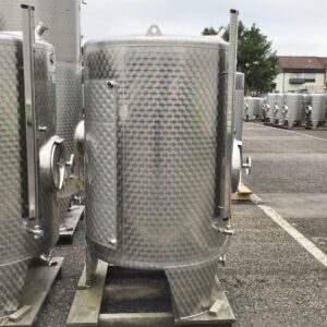 1050 liters tank i rustfritt stål 304