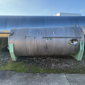 10500 liters tank i rustfritt stål 304