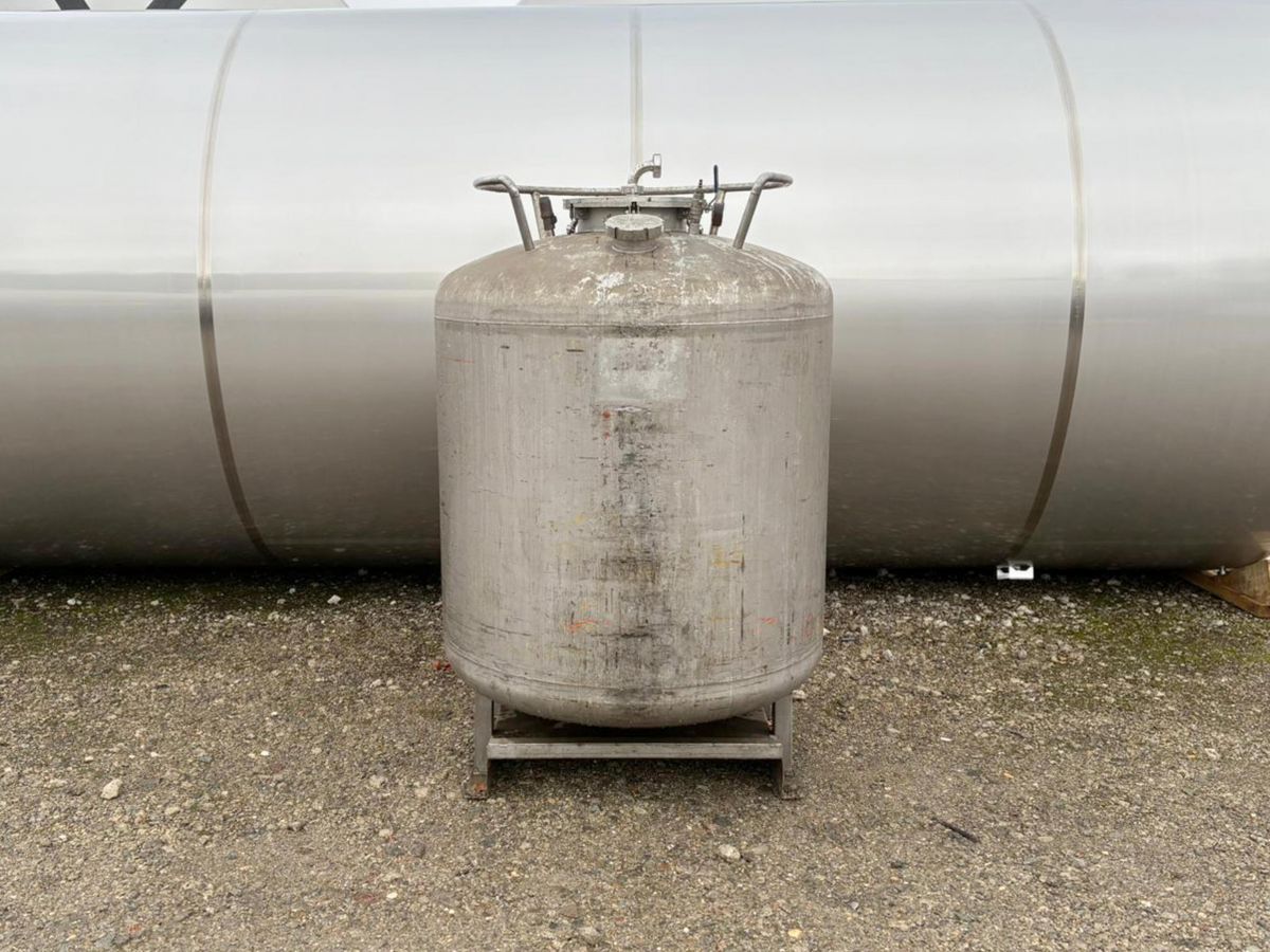 1000 liters tank i 304 rustfritt stål