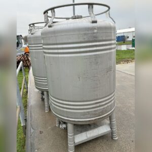 1000 liters tank i 304 rustfritt stål