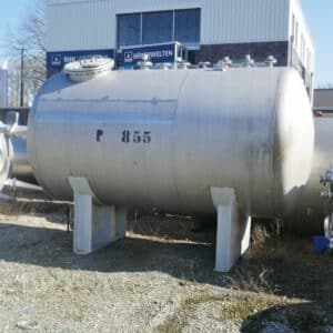 11650 liter tank i syrefast 316