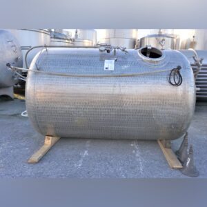 6200 liter tank i rustfritt stål 304