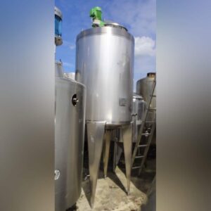 1200 liters tank i rustfritt stål 304
