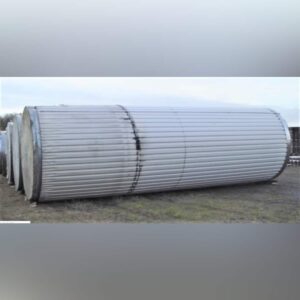 125 000 liter tank i rustfritt stål 304