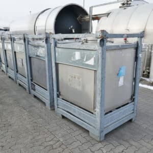 1000 liters tank i 304 rustfritt stål