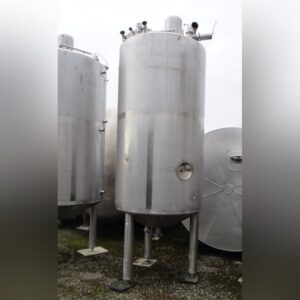 2500 liters tank i rustfritt stål 304