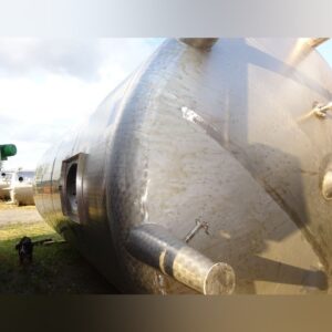43000 liters tank i rustfritt stål 304