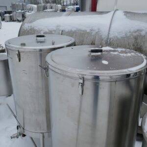 500 liters tank i rustfritt stål 304