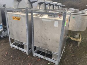1000 liters tank i 304 rustfritt stål