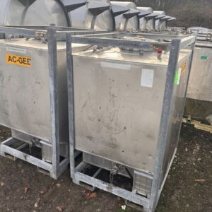 1000 liters tank i 304 rustfritt stål