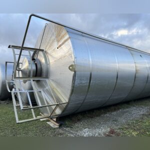 100 000 liters tank i rustfritt stål 304