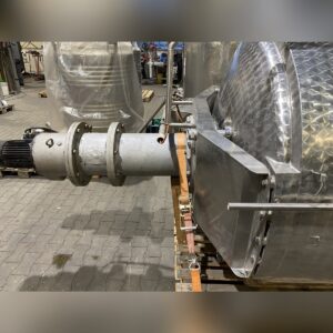 2000 liters tank i rustfritt stål 304