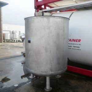 2500 liters tank i rustfritt stål 304