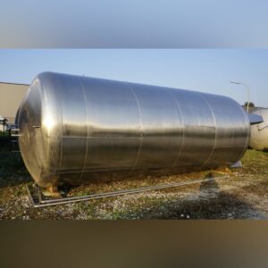 38000 liters tank i rustfritt stål 304