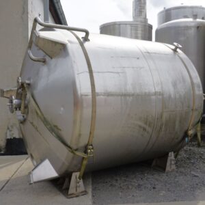 7000 liters tank i rustfritt stål 304