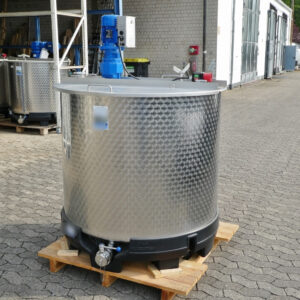 1150 liters tank i rustfritt stål 304