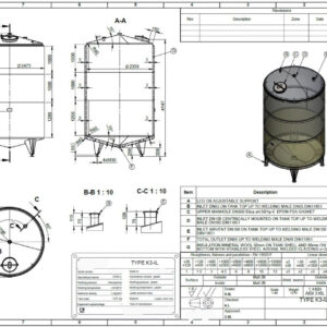 15000 liters tank i syrefast 316