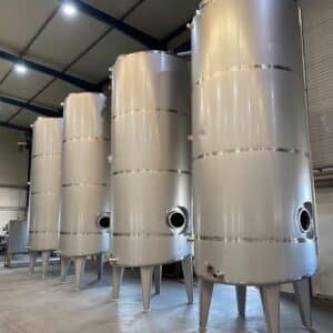 15000 liters tank i rustfritt stål 304