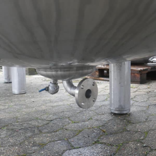 1350 liters tank i rustfritt stål 304