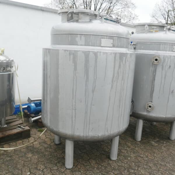 1350 liters tank i rustfritt stål 304