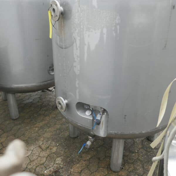 1350 liters tank i rustfritt stål 304