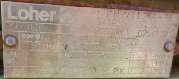 1350 liters tank i rustfritt stål 304
