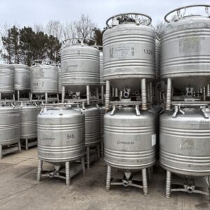 800 liters tank i rustfritt stål 304