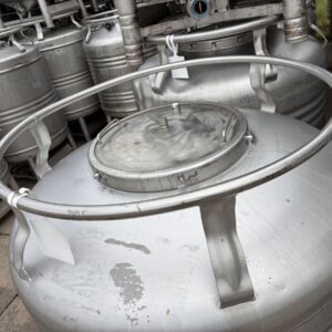 800 liters tank i rustfritt stål 304