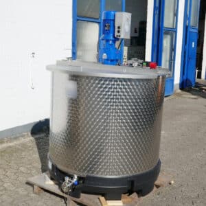 1150 liters tank i rustfritt stål 304