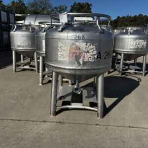 500 liters tank i rustfritt stål 304