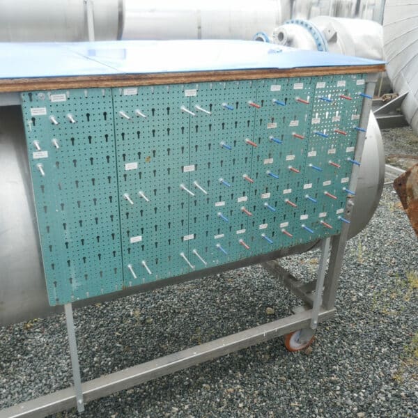 1020 liters tank i rustfritt stål 304