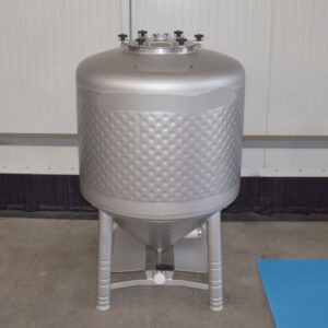 750 liters tank i rustfritt stål 304