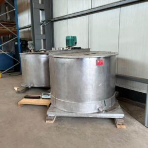 1700 liters tank i rustfritt stål 304