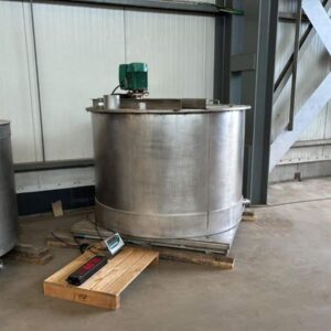 1700 liters tank i rustfritt stål 304