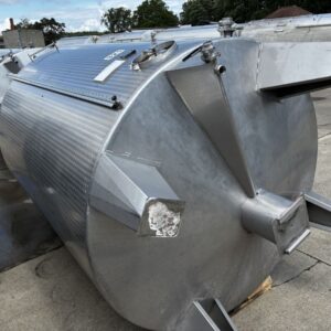 27 500 liters tank i rustfritt stål 304