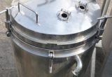 100 liters tank i rustfritt stål 304