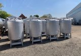1000 liters tank i 304 rustfritt stål