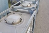 1000 liters tank i 304 rustfritt stål