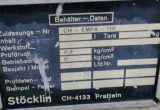 1000 liter tank i Rostfritt 304
