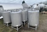 1000 liters tank i 304 rustfritt stål