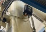 100000 liter bränslepelletssilo med lastceller
