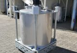 1023 liters tank i rustfritt stål 304