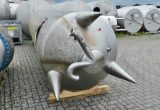 10500 liters tank i rustfritt stål 304