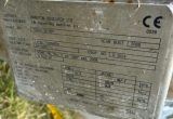 10800 liters tank i rustfritt stål 304