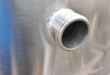 1100 liters tank i rustfritt stål 304