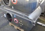 1100 liters tank i rustfritt stål 304