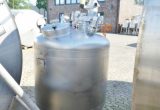1100 liters tank i rustfritt stål 304
