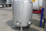 1100 liters tank i rustfritt stål 304