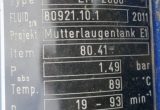 11000 liters tank i rustfritt stål 304