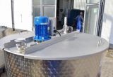 1150 liters tank i rustfritt stål 304